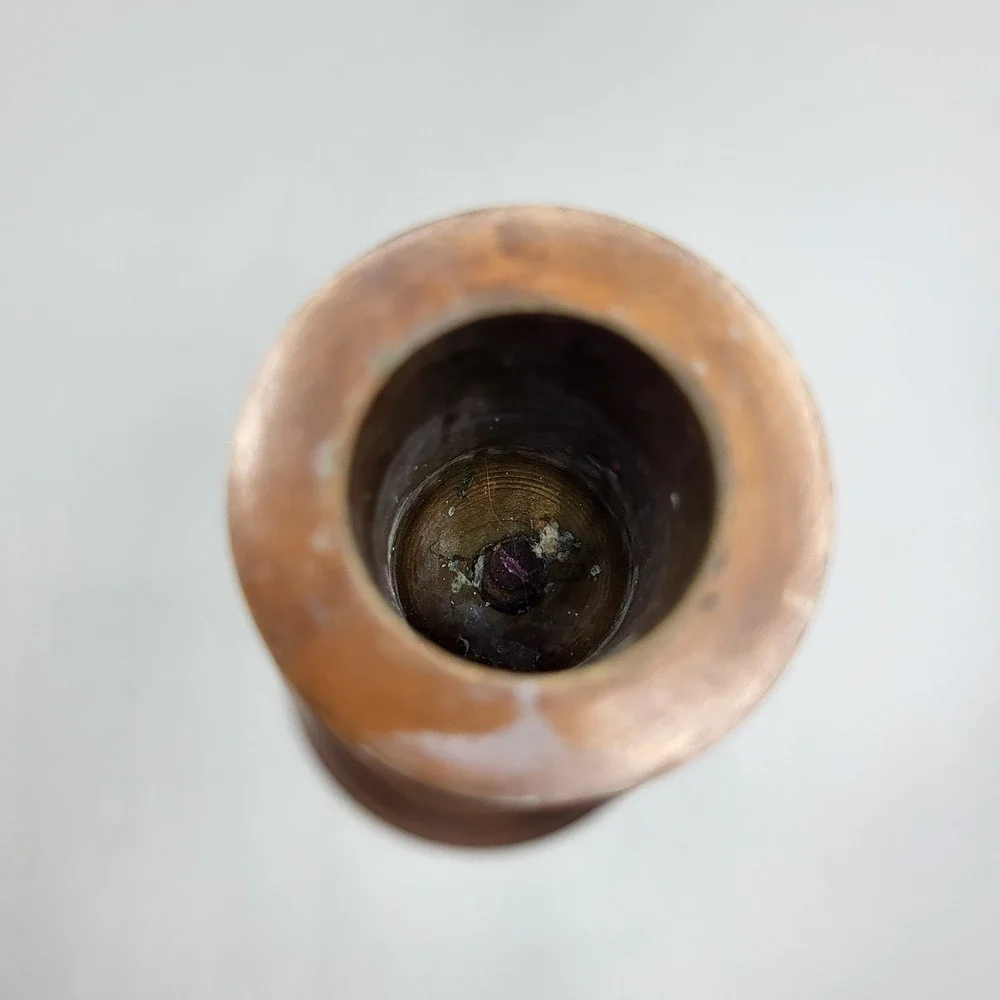 Vintage Open Barley Twist Candlesticks Set of 2 Brass Brown 11